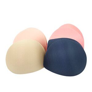 Coobie Women's Multicolor Seamless Bra Pad Insert Pack